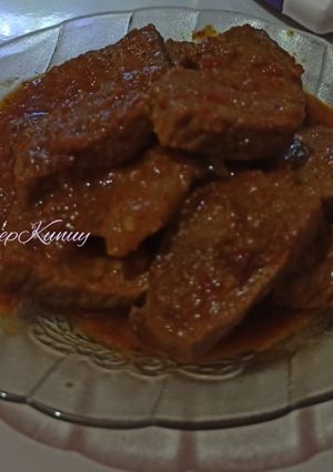 Foto resep DAGING SAPI BUMBU MERAH (empuk)
