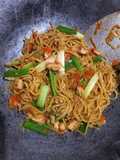Mie goreng tomat (pakai mie basah)