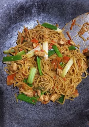 Foto resep Mie goreng tomat (pakai mie basah)
