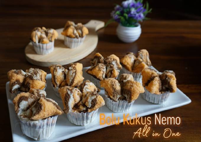 Bagaimana Menyiapkan Bolu Kukus Nemo (All in One), Sempurna
