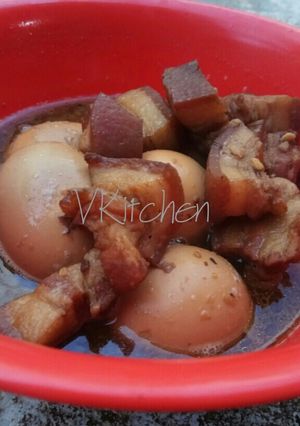 Foto resep Babi Kecap Plus Telor