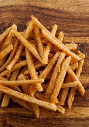 A picture of Deep Fried Belgian-Style Potato Fries.
