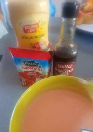 Une photo de Sauce cocktail
