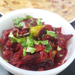 A picture of Chuqandar ki bhujiya 😋.