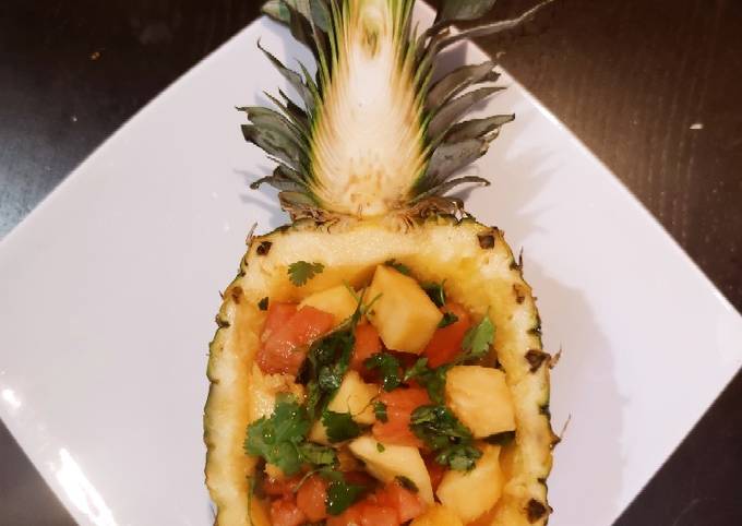 Salade pastèque ananas🍍 🍉