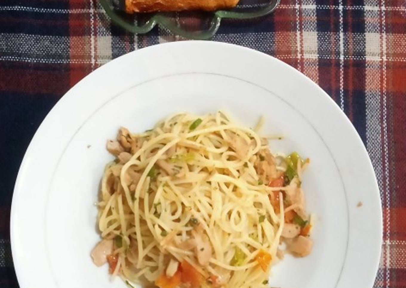 Spageti spicy tuna