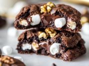 A picture of marshmallow chocolate chip cookies