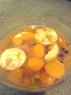 A picture of Egg soup #newauthourchallenge.