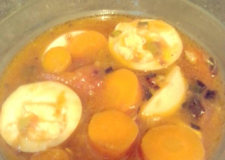 Egg soup #newauthourchallenge