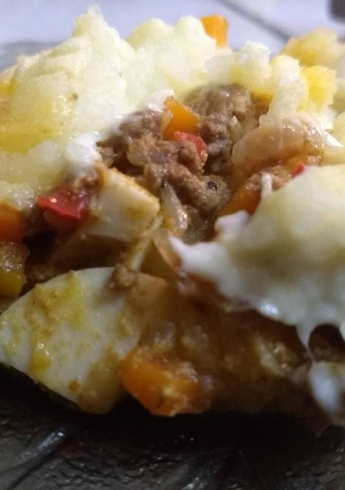 Una foto de Pastel de papas