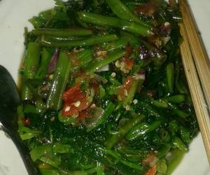 Resep mudah Rujak Kangkung Enak Sempurna