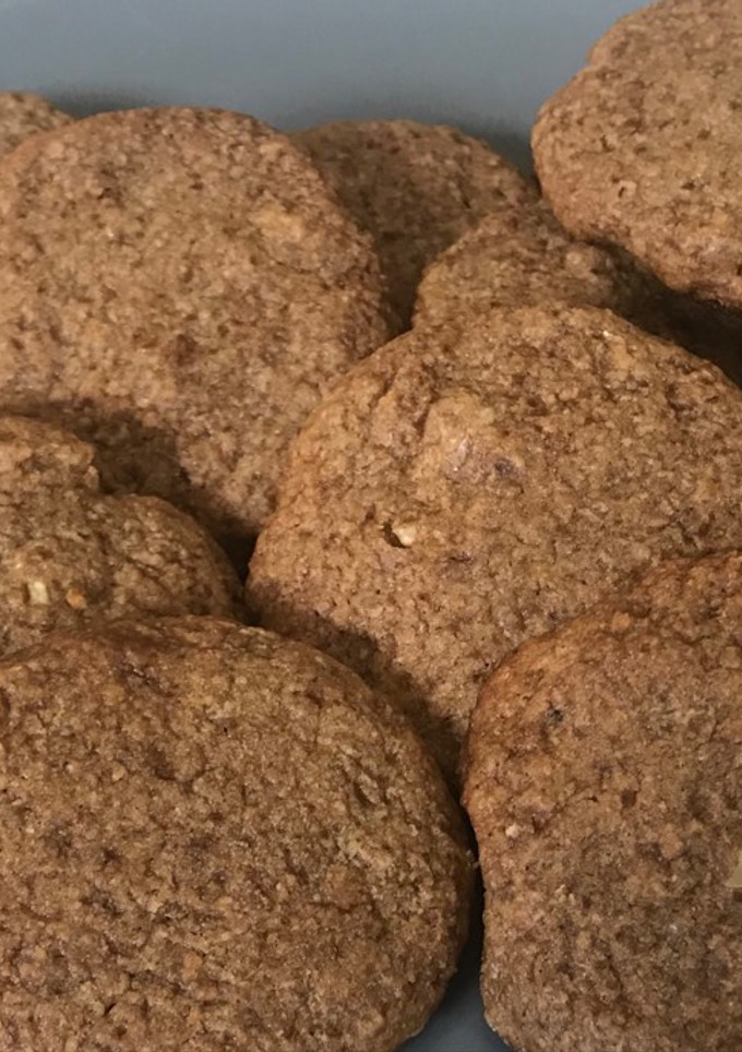 Una foto de Cookies integrales con azúcar de coco