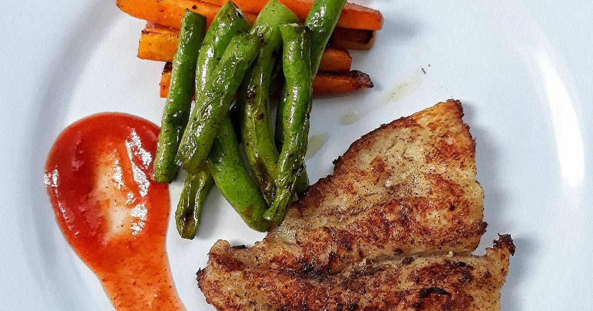 Resep Pan seared salmon oleh Moumou IG mrs.suciptoadi Cookpad