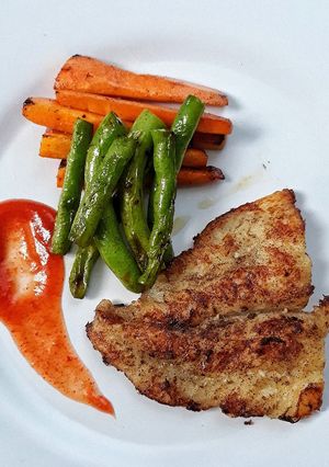 Foto resep Pan seared salmon