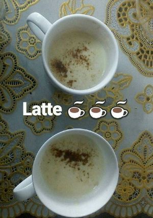 Hình của món Latte Khoai Lang.