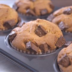 A picture of Chocolate ChunkPistachio Muffins.