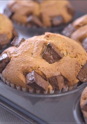 A picture of Chocolate ChunkPistachio Muffins.