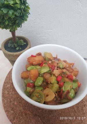 Foto resep Jambal pete pedas