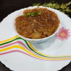 Sweet and Spicy Raw Mango Chutney A picture of Sweet and Spicy Raw Mango Chutney.