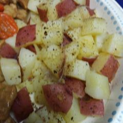 A picture of Native American Salt Potatoes.