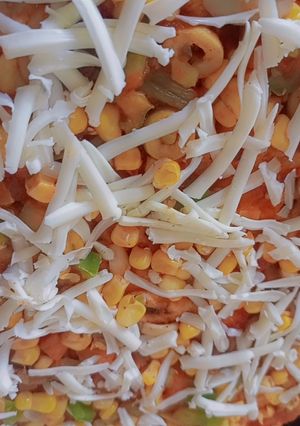 صورة لوصفة بيتزا سريعة بخبز الطابون 😋🤗