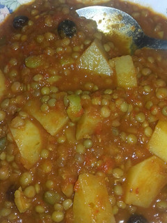 Una foto de Picadillo de lentejas (vegano)