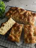 Focaccia Sourdough – Menggunakan Yeast Water Kismis