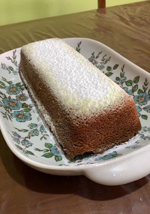 Una foto de Budín naranja