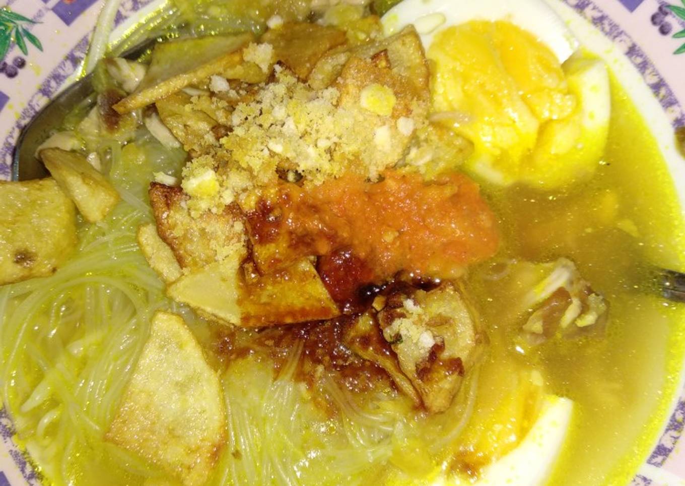 Soto ayam seger