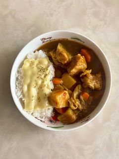 香濃優酪起司咖喱飯~ 的食譜成品照片