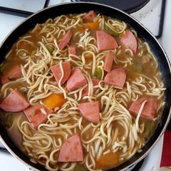 A picture of Curry-Udon.