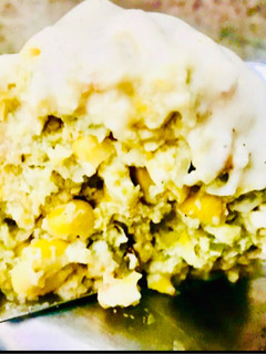 Una foto de BUDÍN DE CHOCLOS🌽🌽🧅🥚🌽🌽