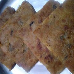 A picture of Aloo ka paratha.