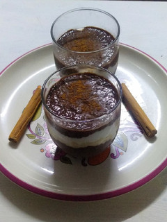 Una foto de Tiramisú saludable