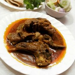A picture of Mutton Chops Masala.