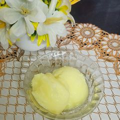 A picture of Homemade ghee.