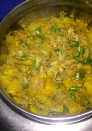 A picture of Gobhi aloo.