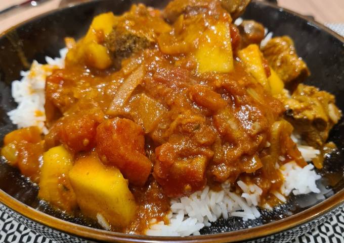 Easiest Way to Make Any-night-of-the-week Lamb &amp; Mango Curry