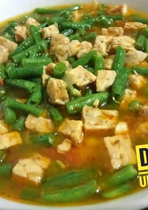 Foto resep Kacang Panjang tumis tempe