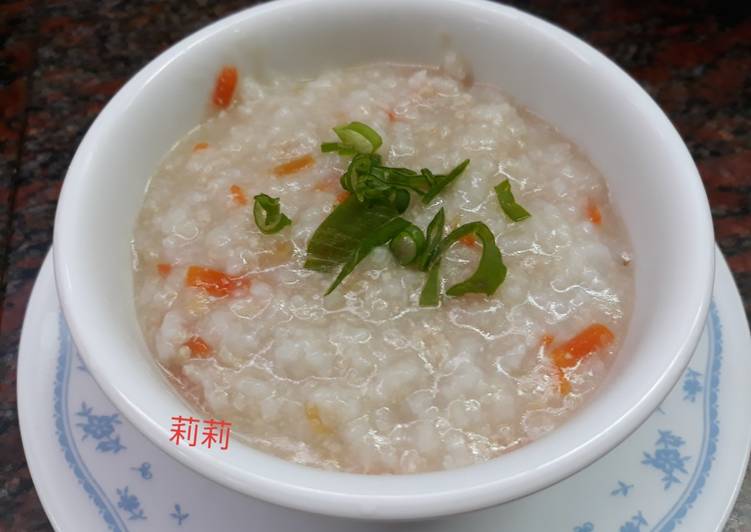 Bubur daging sapi 牛肉稀飯