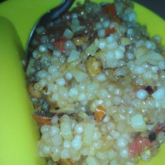 Sabudana khichdi A picture of Sabudana khichdi.