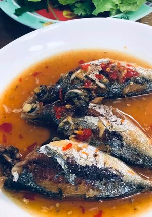 Hình của món Cá chiên nước mắm.
