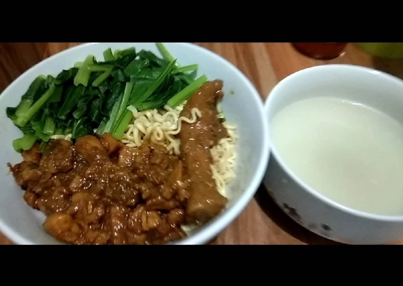 Mie ayam ceker