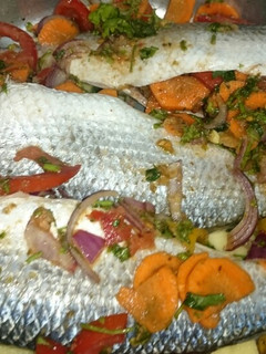 صورة لوصفة سمك بوري صينيه 🐟