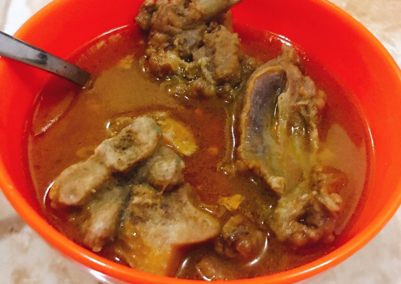 Ram pepper soup