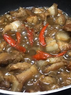 Hình của món Kho quẹt tôm khô 🦐 🦐 🦐 🦐.