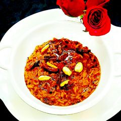 A picture of Chakkara or Sweet Pongal.