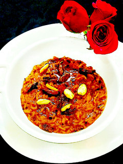 A picture of Chakkara or Sweet Pongal.