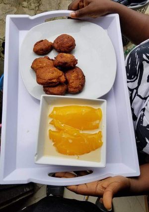 A picture of Akara & Custard.