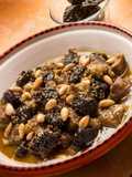 Tajine di Agnello con Prugne (طاجين الغنمي بالبرقوق